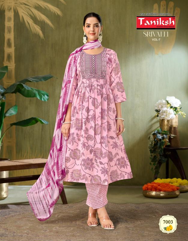 Taniksh srivalli vol 7 bombay wholesale kurti online